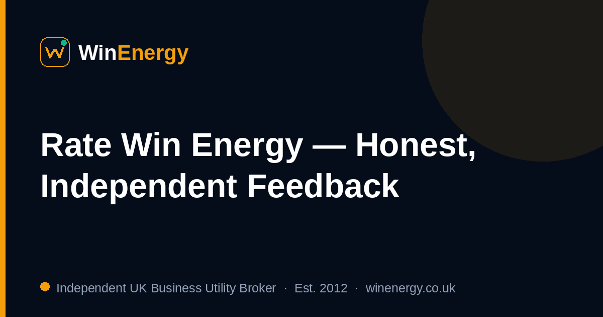 Win Energy Customer Reviews — Win Energy | Real Client Feedback
